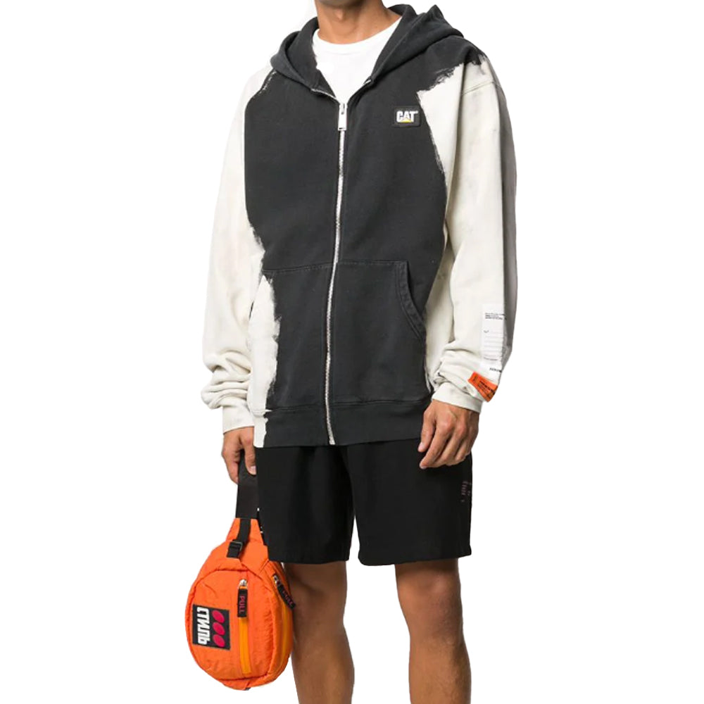 HERON PRESTON x Caterpillar Hoodie 'Phantom White' HMBE004F20JER0011201