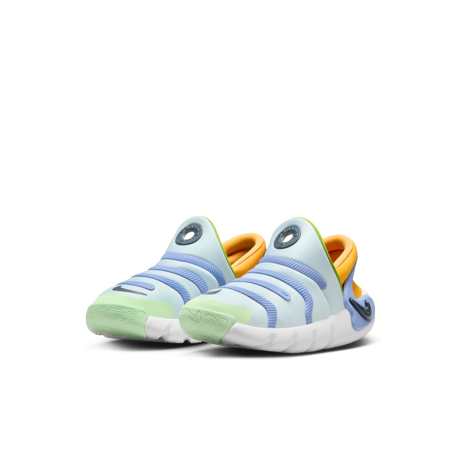 (PS) Nike Dynamo Go 2 EasyOn 'Glacier Blue Deep Jungle' FD0553-401