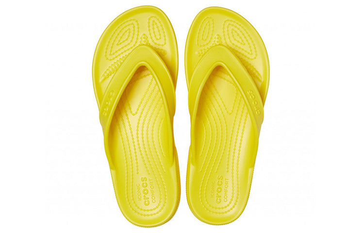 Crocs Kadee Summer Flip-Flops Unisex Yellow 206119-7C1
