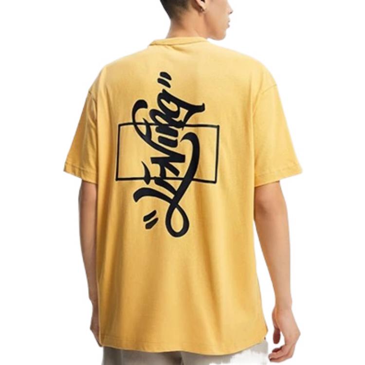 Li-Ning x Disney Mickey x Keith Haring Tee 'Yellow Black' AHSR501-3