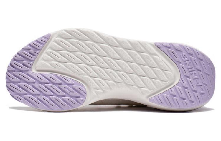 (WMNS) Li-Ning Soft Go 'White Purple' AGLT126-1