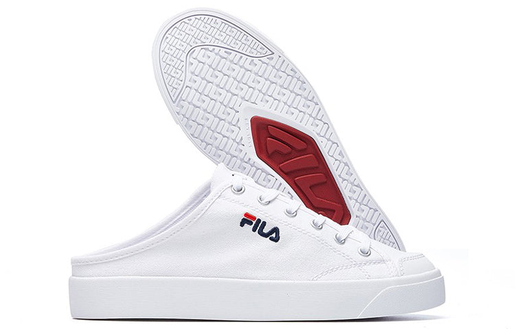 (WMNS) FILA Canvas Shoes White F12W024421FWT