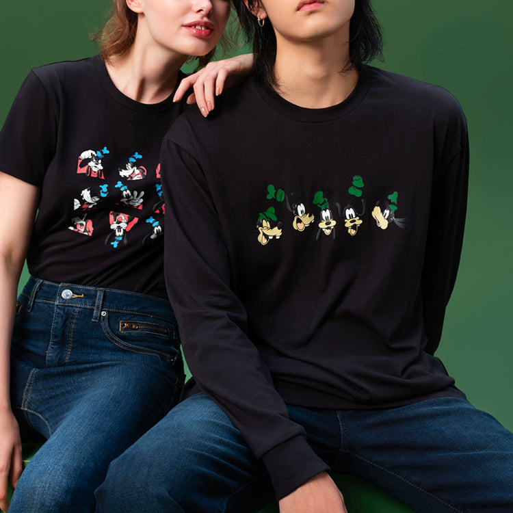 Levis x Disney Crossover Mickey Printing Short Sleeve Black A0618-0002