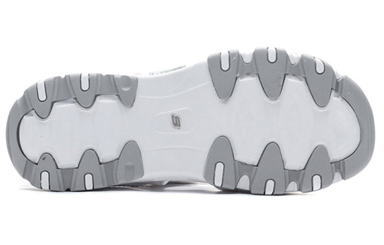 (WMNS) Skechers D Lites 2.0 Sandals White 88888180-WHT