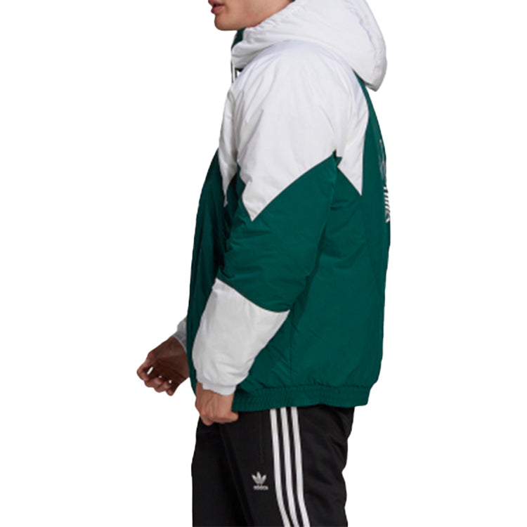 adidas Retro Sports Splicing Jacket Green GE1302