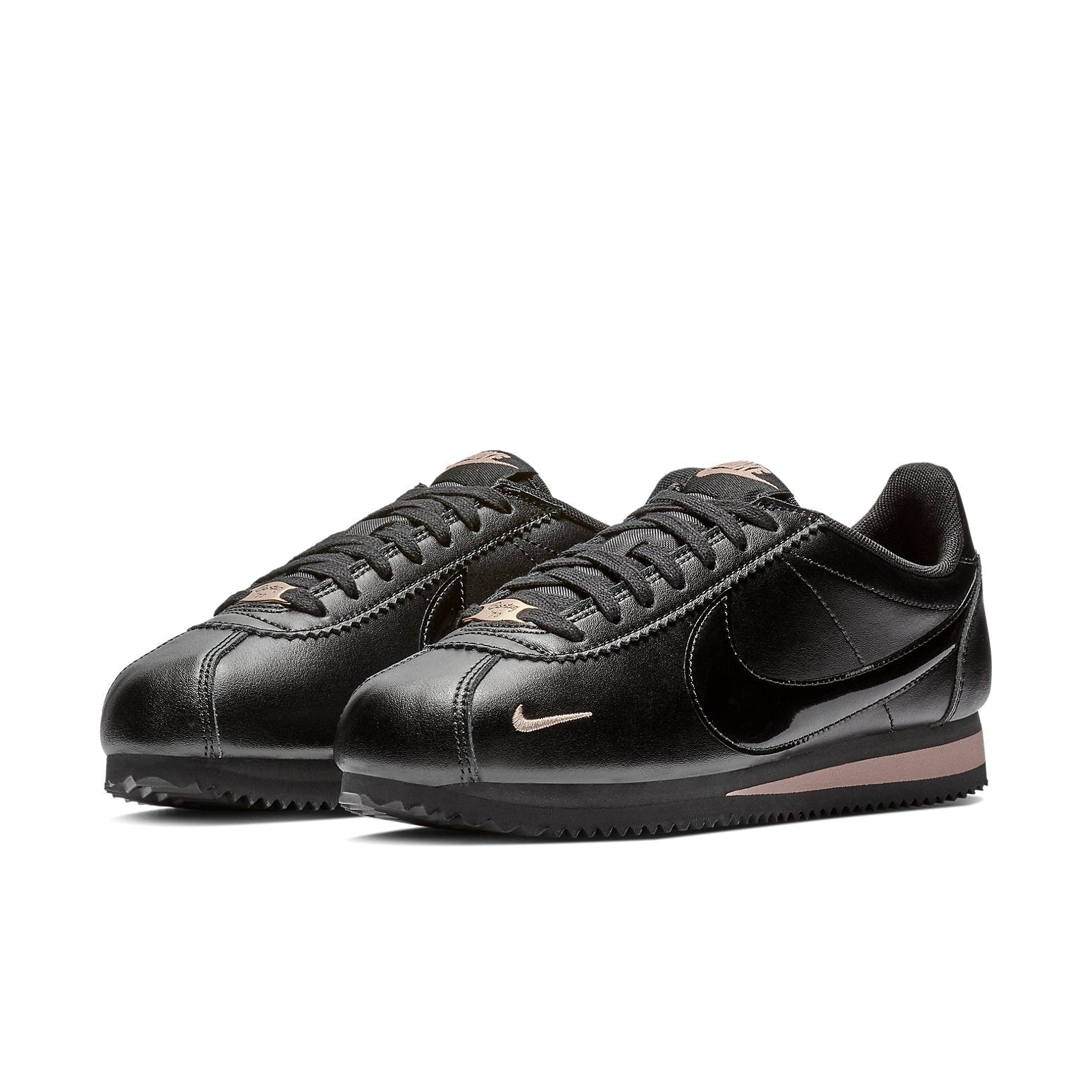 (WMNS) Nike Classic Cortez 'Black Rose Gold' 905614-010