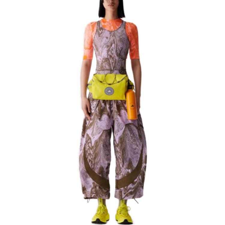 (WMNS) adidas By Stella McCartney Truecasuals Woven Track Pants 'Purple Brown' IB5096