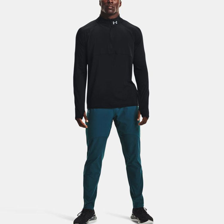 Under Armour Qualifier Run 2.0  Zip Sweatshirt 'Black' 1365662-001