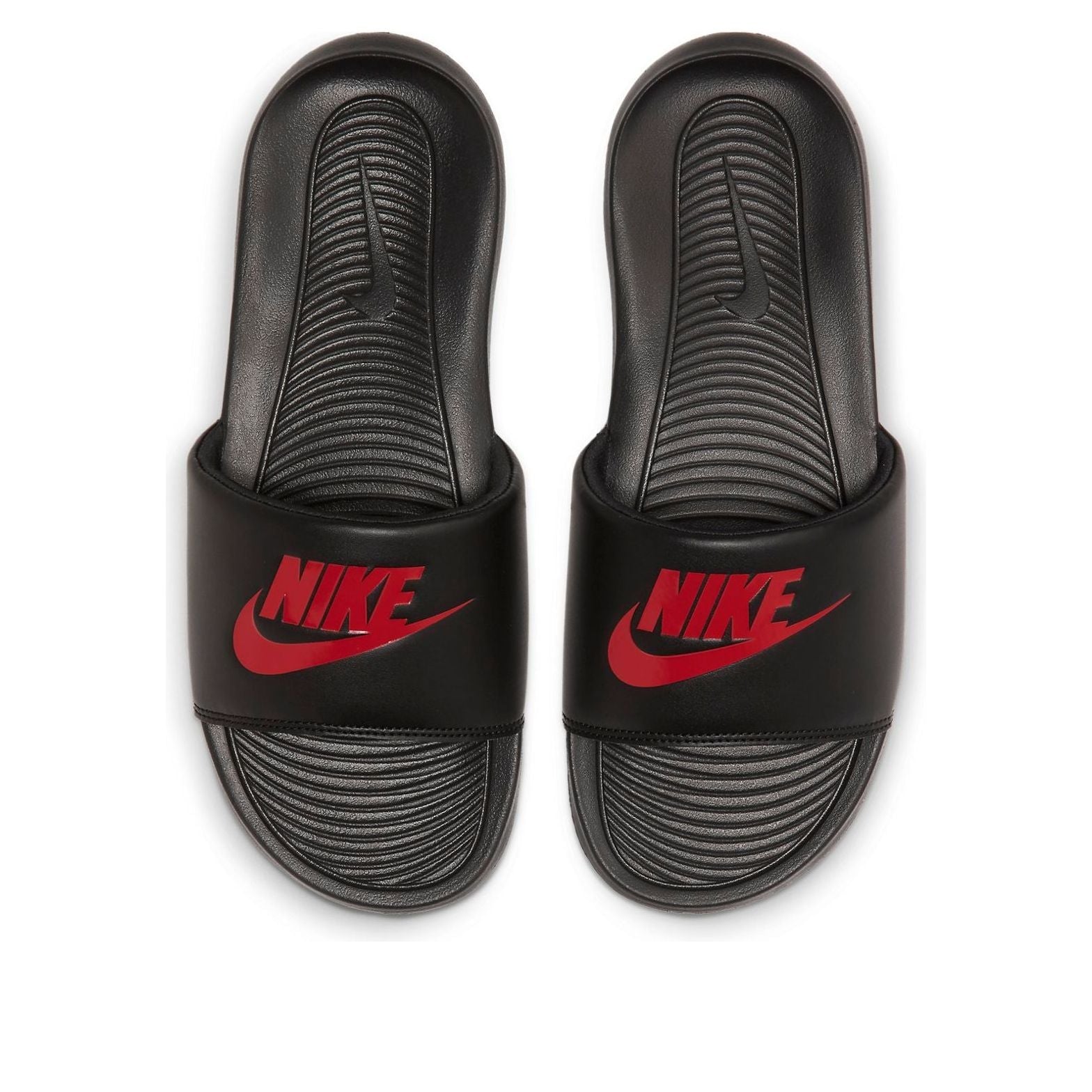 Nike Victori One Slides 'Black Red' CN9675-004