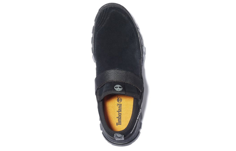 Timberland Mills Falls Slip-On Leather Shoes 'Black Suede' A25NE015