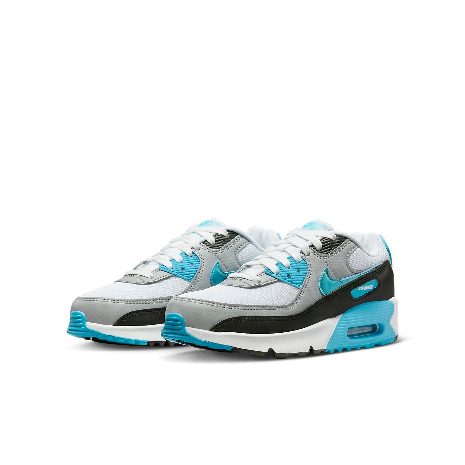 (GS) Nike Air Max 90 'Blue Lightning Metallic' FD0678-100