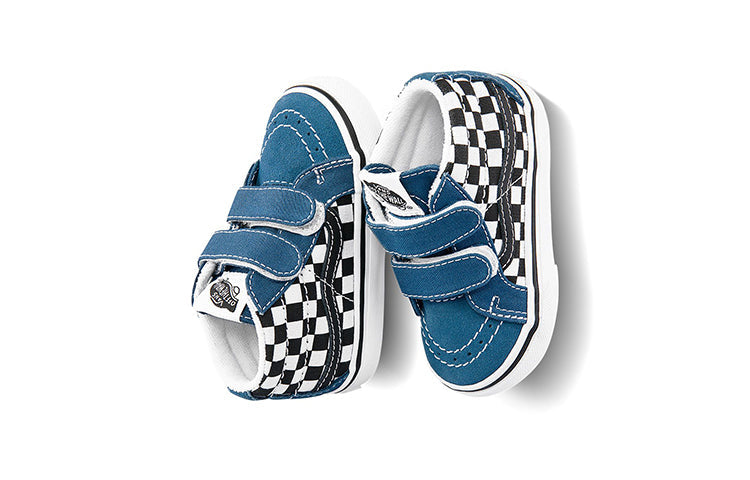 Vans Sk8-Mid Reissue V Toddler Black/White Checkboard VN0A5DXD2JE