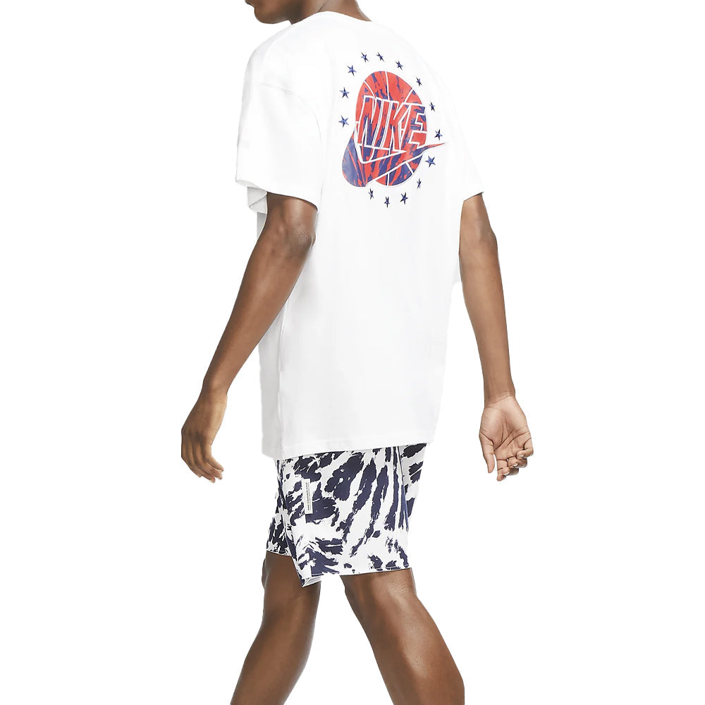 Nike logo Printing Casual Short Sleeve White CV1083-100