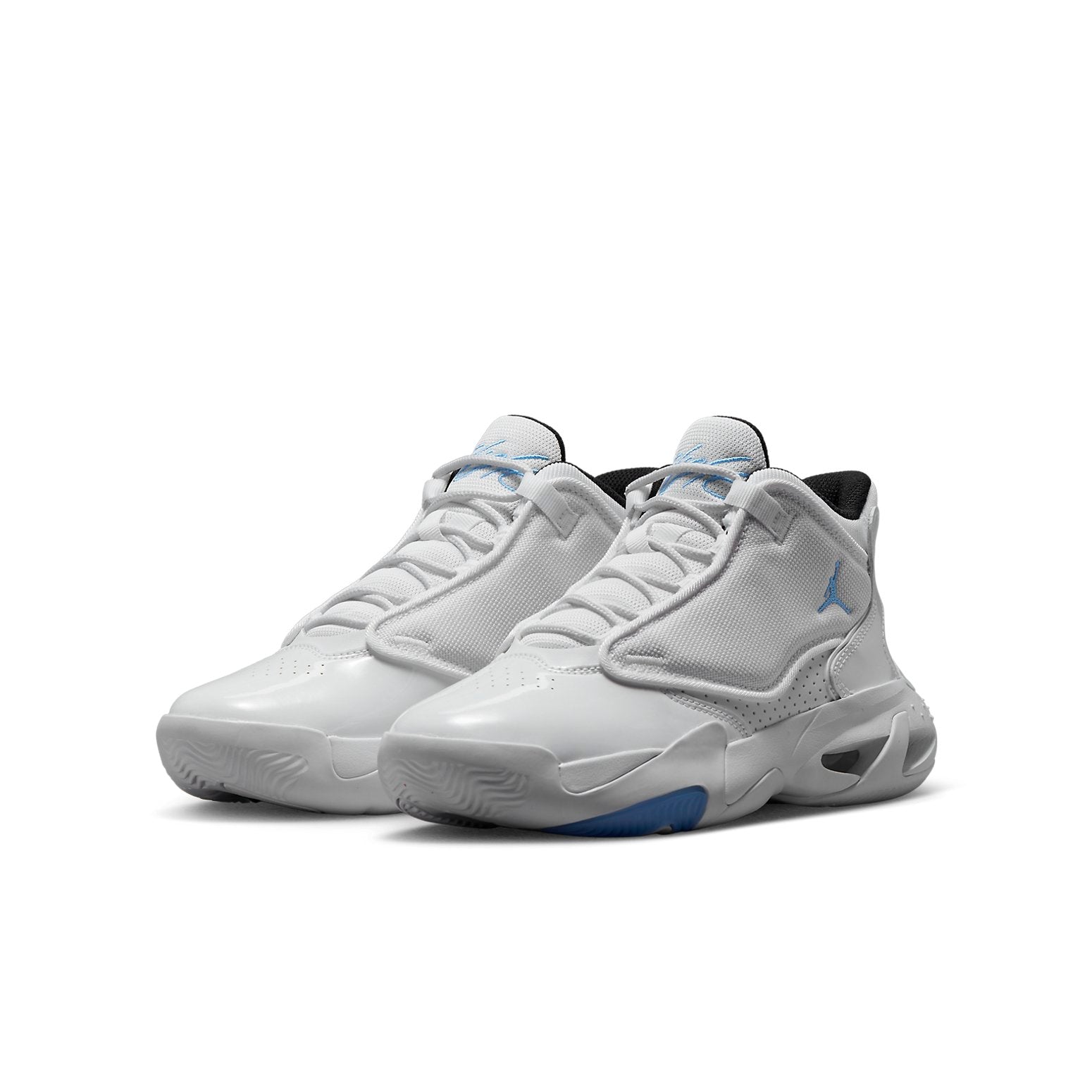(GS) Air Jordan Max Aura 4 'White University Blue' DQ8404-100