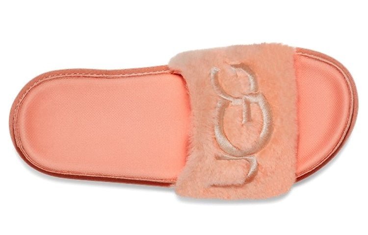 (WMNS) UGG Laton Fur Slide Pink Slippers 1111236-BYPN