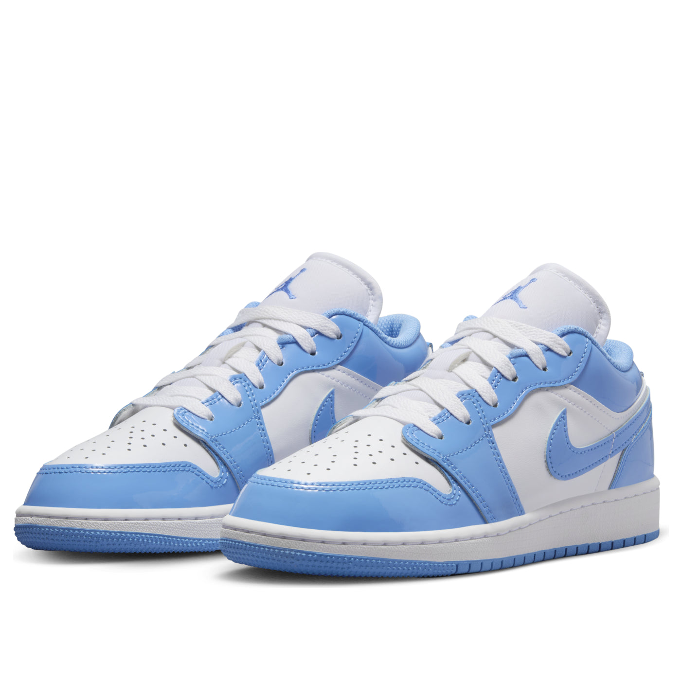 (GS) Air Jordan 1 Low SE 'Legend Blue Patent' FZ3929-114
