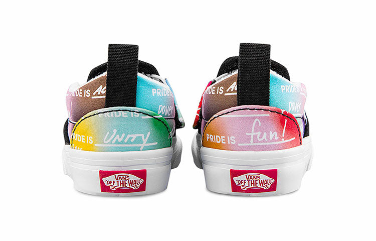 Vans Slip-On Low Tops Casual Skateboarding Shoes Multi-Color VN000UBSASA