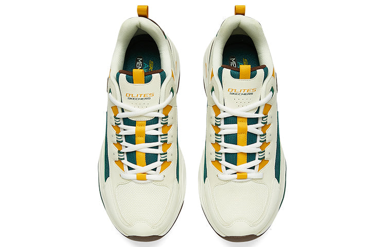 Skechers D'Lites 4.0 'White Green' 237224-WGR