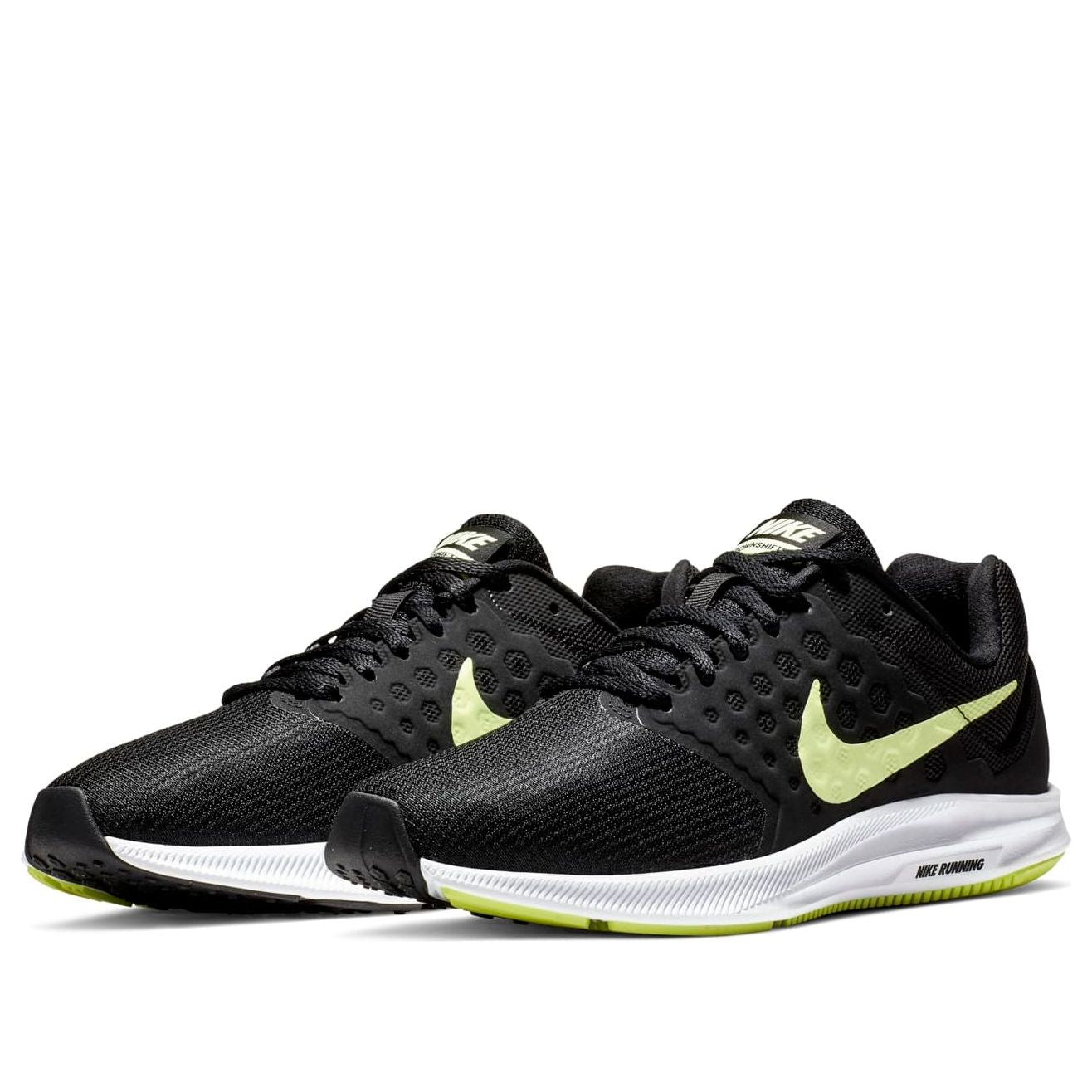 (WMNS) Nike Downshifter 7 Black/Green 852466-012