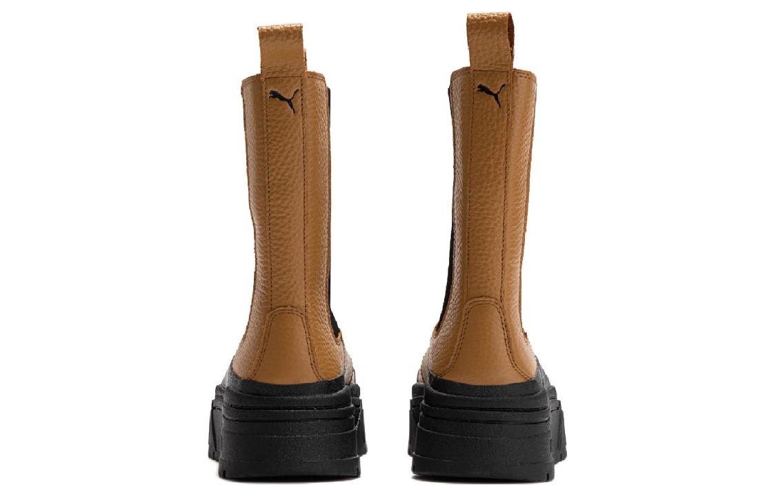 (WMNS) PUMA Mayze Stack Chelsea Boot 'Desert Tan' 386742-01