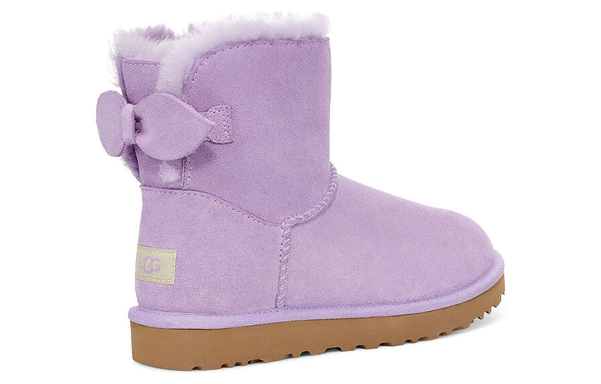 (WMNS) UGG Suede Bow Mini 'Purple' 1115131-LBM