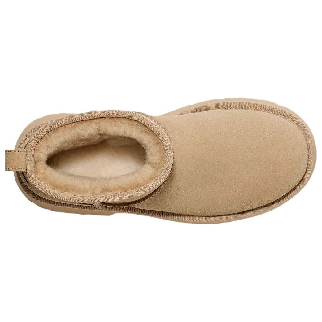(WMNS) UGG Classic Ultra Mini New Heights 'Mustard Seed' 1158311-MDSD