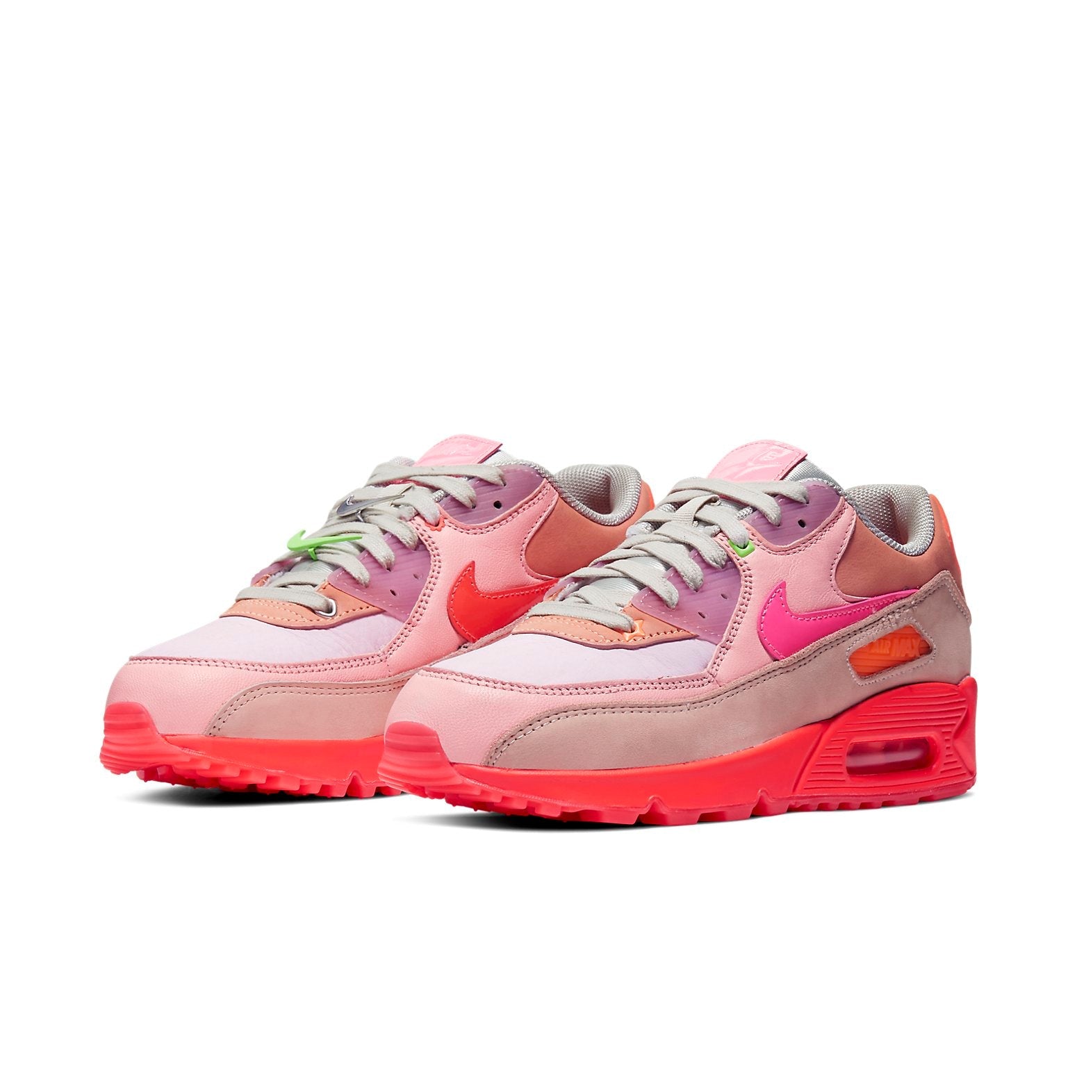 (WMNS) Nike Air Max 90 'Platinum Crimson' CT3449-600