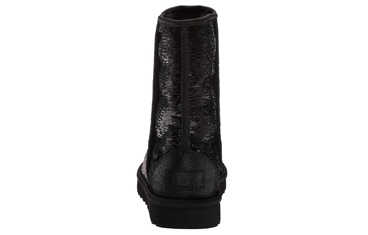 (WMNS) UGG Snow Boots 'Black' 9248759-BLK
