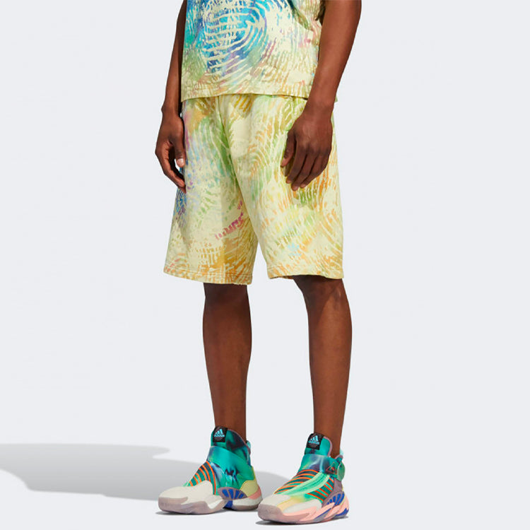 adidas originals Men's x PW March Madness Print Shorts Multi-color GD8721