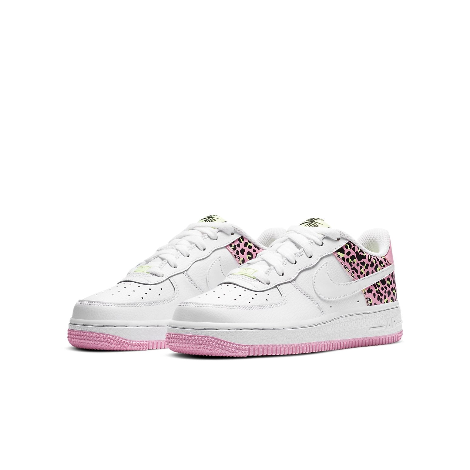 (GS) Nike Air Force 1 '07 'Pink Leopard' DA4673-100