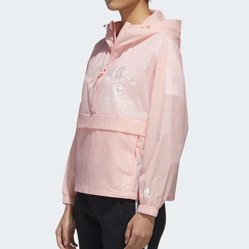 (WMNS) adidas PANDA ANORAK Sports Jacket Pink GL5631