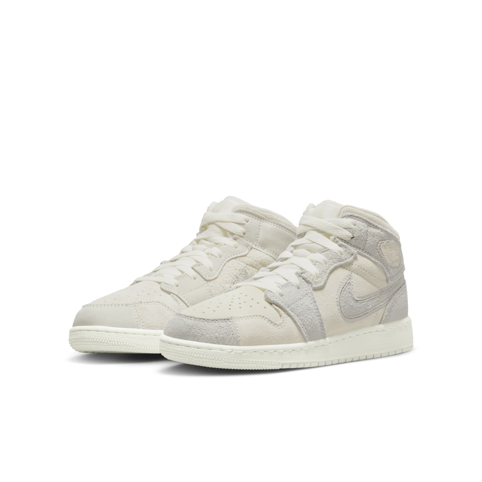 (GS) Air Jordan 1 Mid SE 'Craft Pale Ivory' FN7449-100