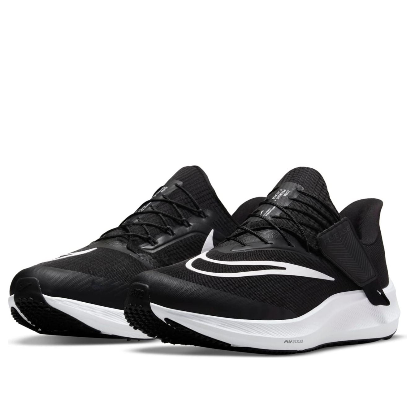 Nike Air Zoom Pegasus 39 FlyEase Extra Wide 'Black White' DJ7382-001