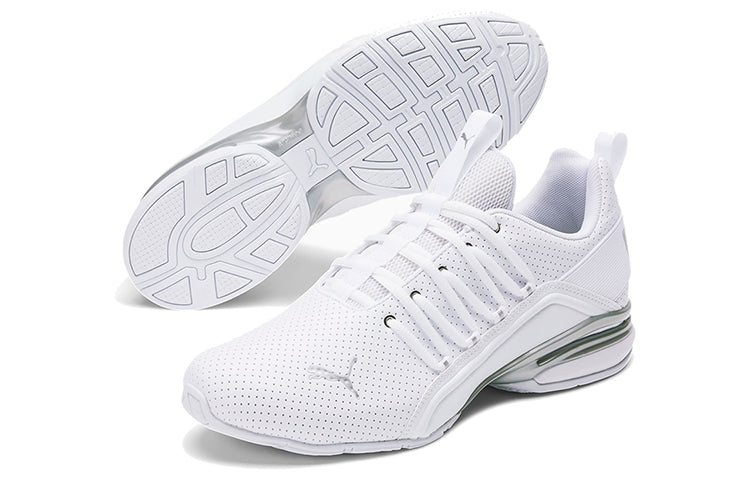 PUMA Axelion Perf Wide 'White Silver' 194319-01