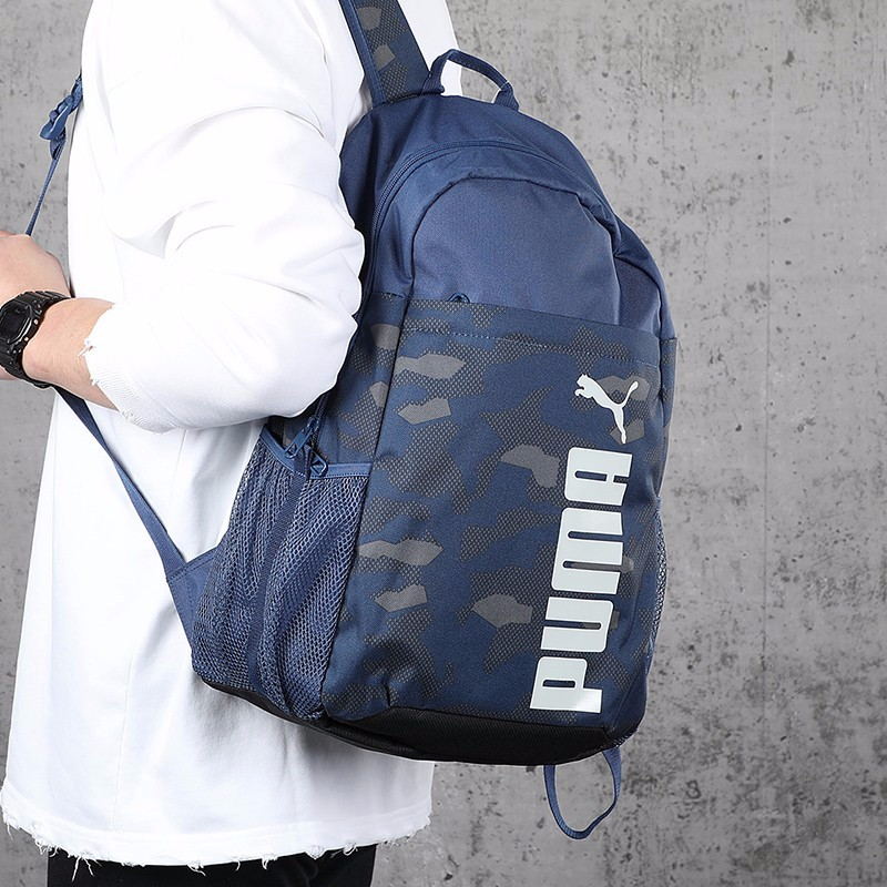 PUMA Style Backpack 'Blue White' 076703-04