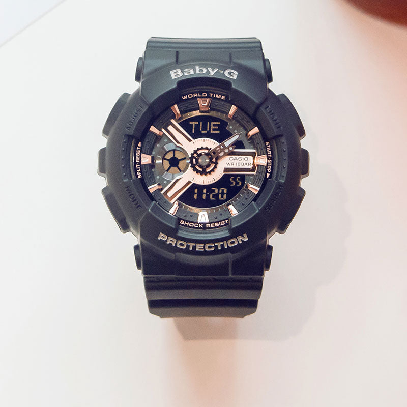 CASIO Baby-G 'Black' BA-110RG-1A