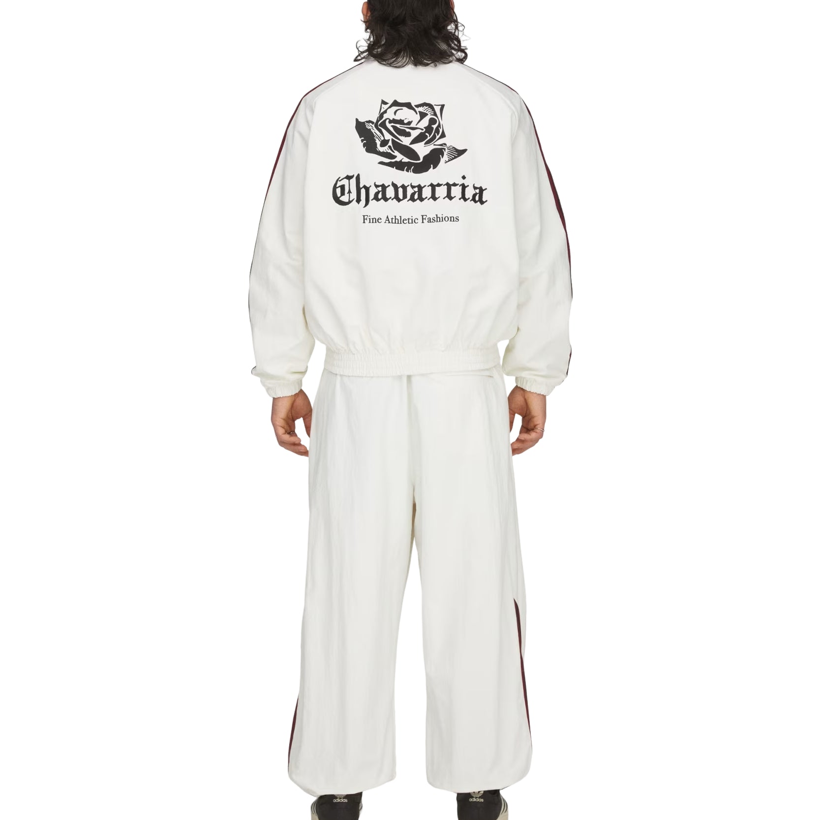 adidas x Chavarria Woven Track Jacket 'Off White' KT2616