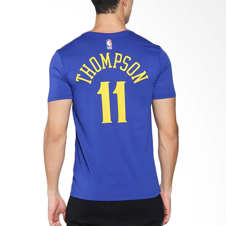 Nike Golden State Warriors DRI-FIT NBA Short Sleeve Blue 'Thomoson' 870775-498
