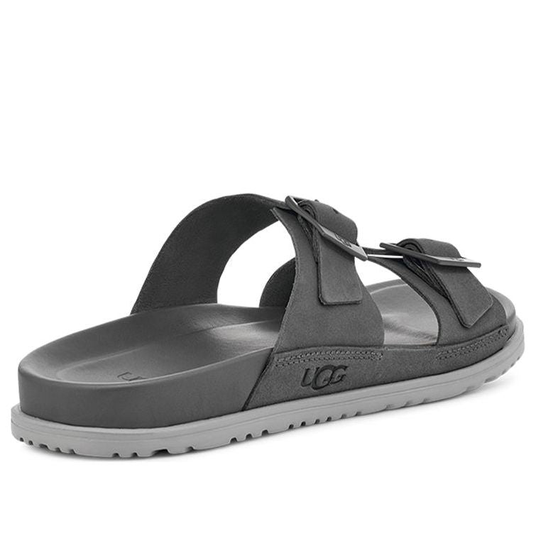 UGG Wainscott Buckle Slide 'Dark Grey' 1124901-DGRY