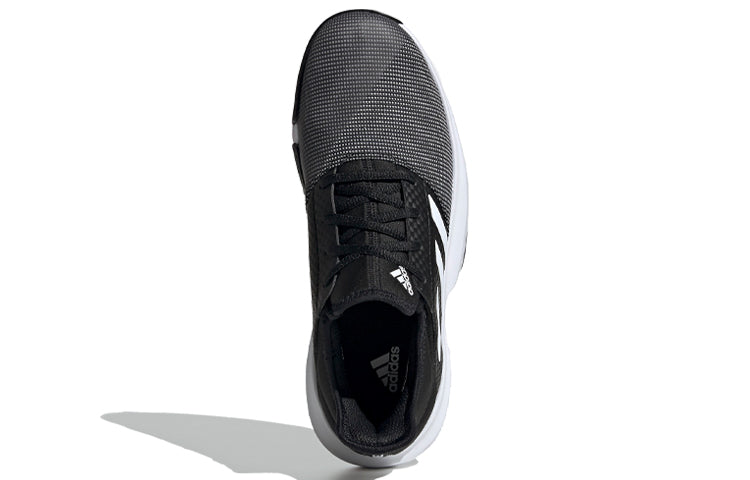 (WMNS) adidas GameCourt 'Black White' EG2017