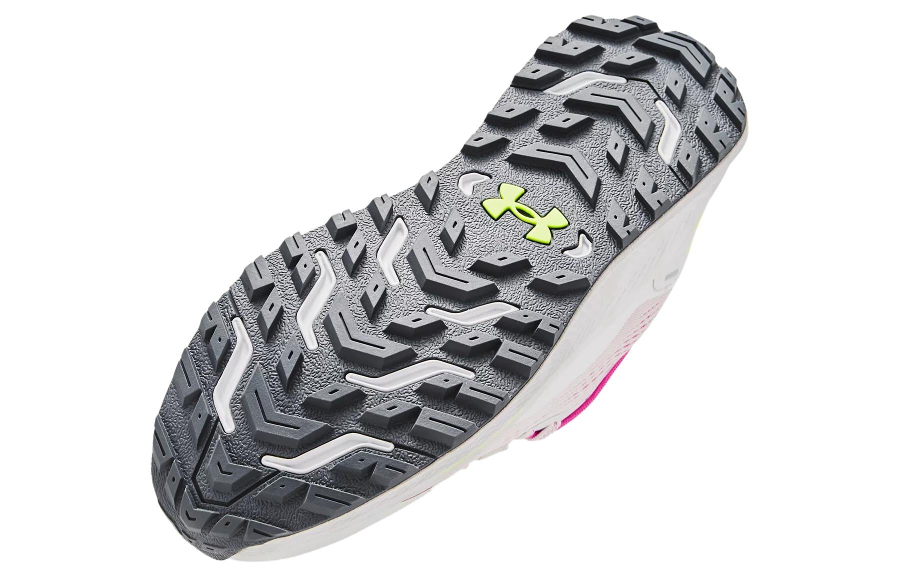 (WMNS) Under Armour Charged Bandit Trail 2 Running Shoes 'Grey Rebel Pink'  3024191-101