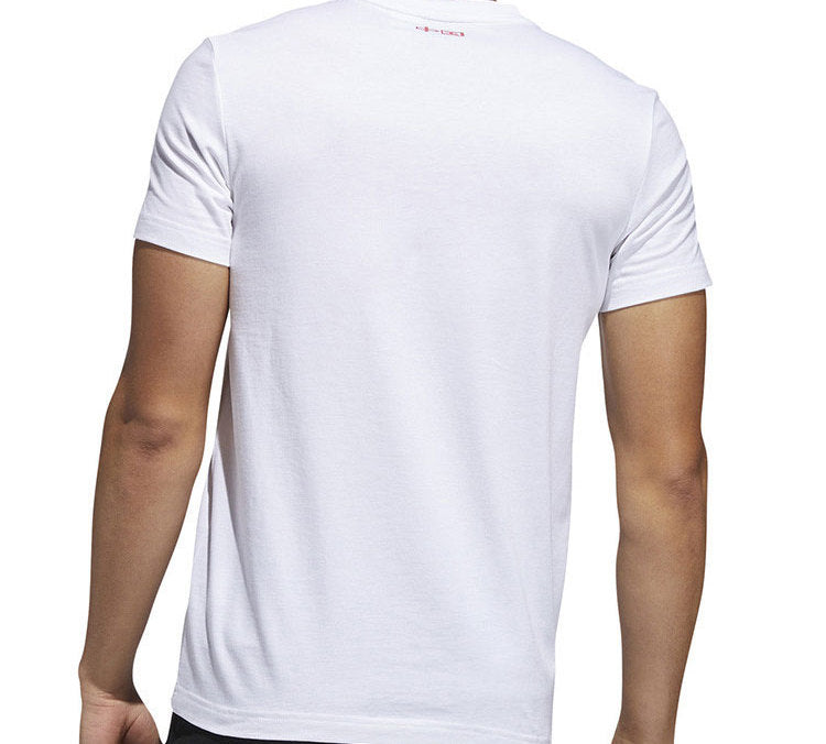 adidas GFX T CHINA Short-sleeve Tee Men White FT2849
