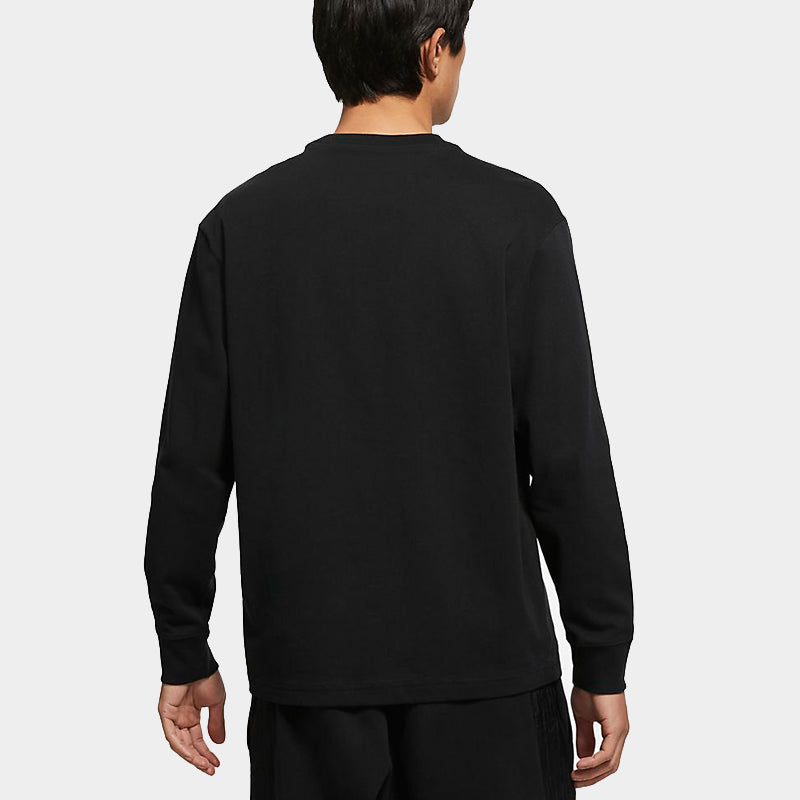 Air Jordan 23 Engineered Casual Sports Round Neck Pullover Long Sleeves Black CV3012-010