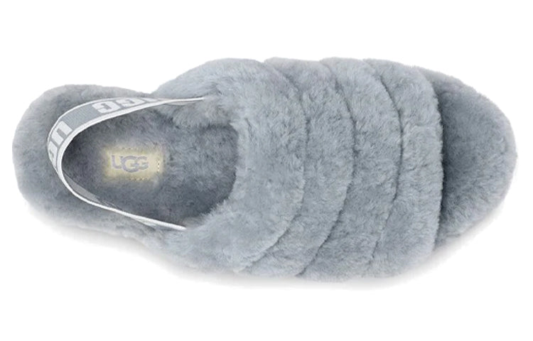 (WMNS) UGG Fluff Yeah 'Ash Fog' 1095119-AFG