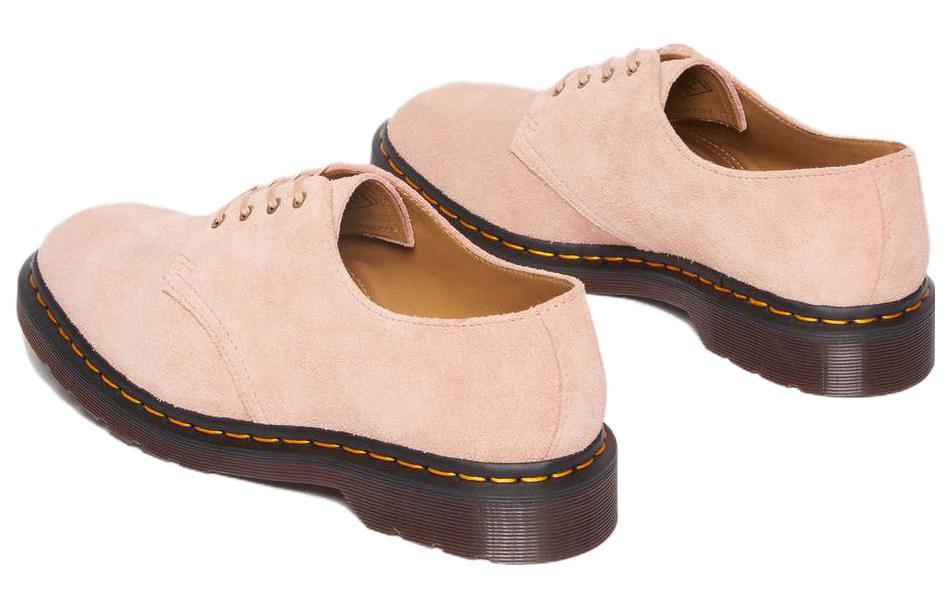 (WMNS) Dr. Martens Smiths Suede Dress Shoes 'Peach Beige' 30564329