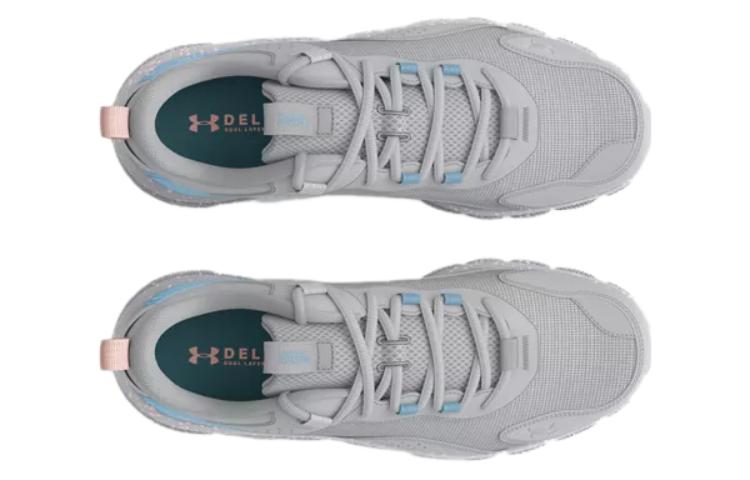 (WMNS) Under Armour Charged Verssert Spkle Sneakers 'Grey Blue' 3025751-107