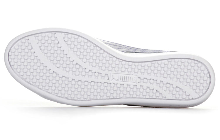 (WMNS) PUMA Smash Casual Sneakers White/Blue 360780-06