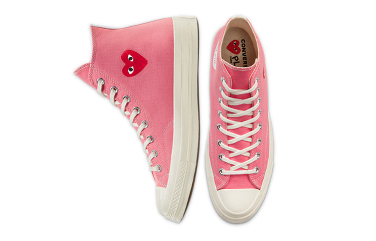 Converse x COMME des GARCONS PLAY Chuck 70 High 'Bright Pink' 168301C