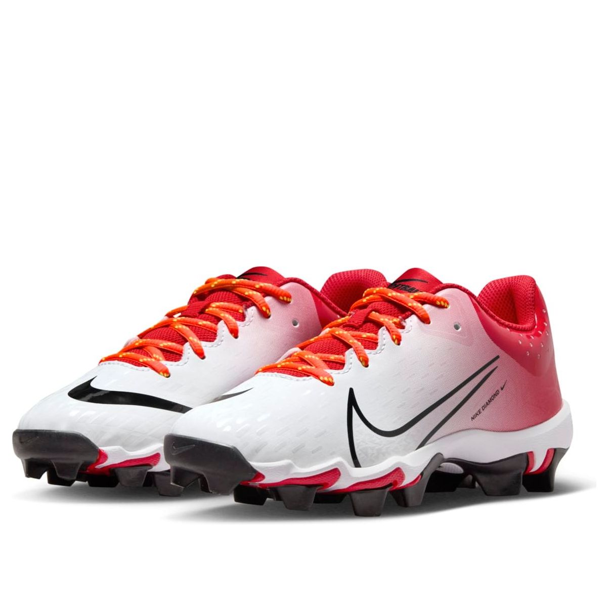 (GS) Nike Hyperdiamond 4 Keystone GG 'White University Red' CZ5919-601