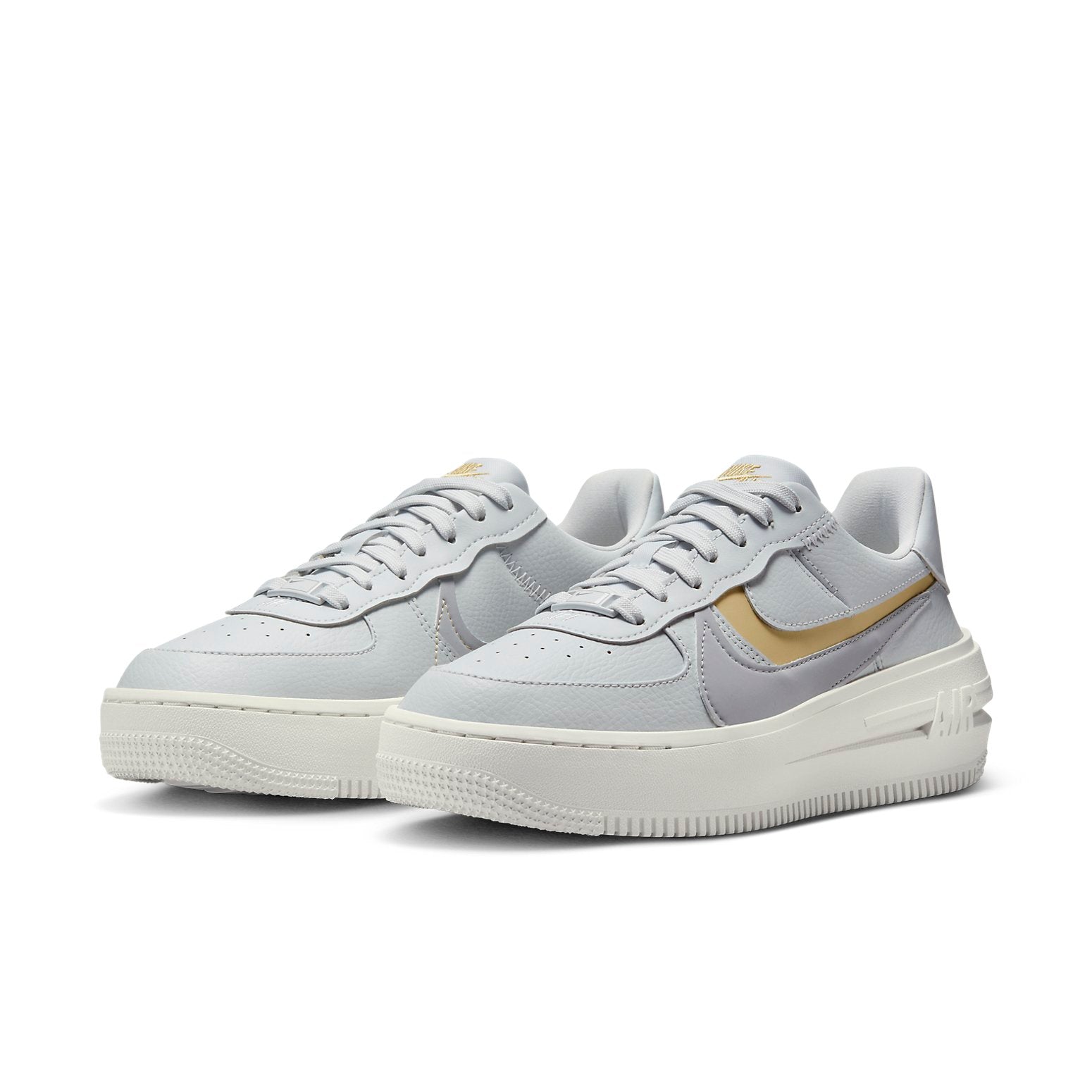 (WMNS) Nike AF1 PLT.AF.ORM 'Photon Dust Team Gold Sail' DJ9946-002